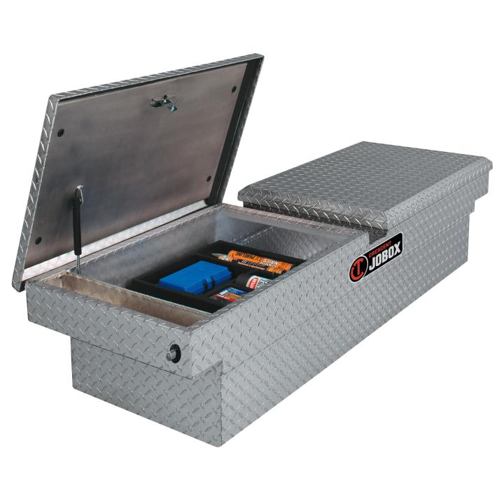 BLACK ALUMINUM MID LID FULLSIZE CROSSOVER TRUCK BOX