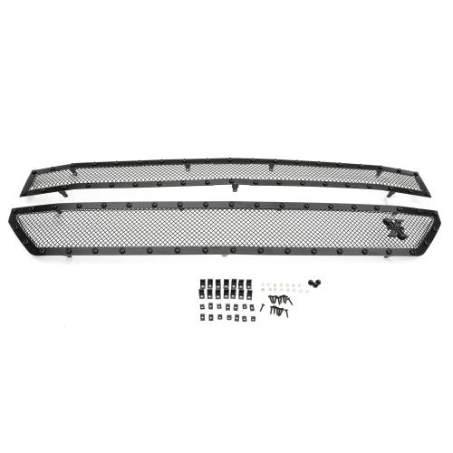 X-Metal Grille Black Mild Steel 2 Pc Insert