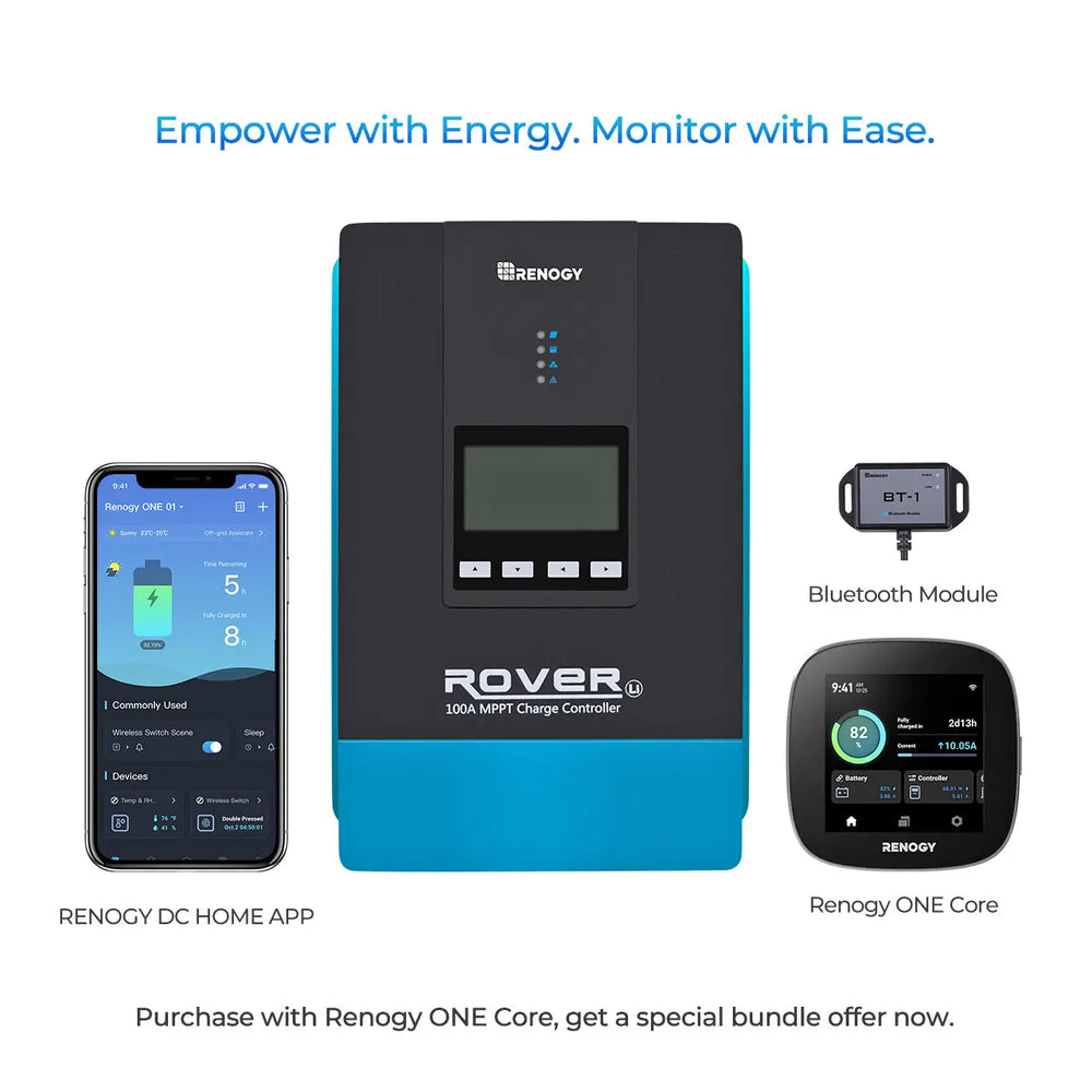 ROVER 100A CHARGER WITH MPPT