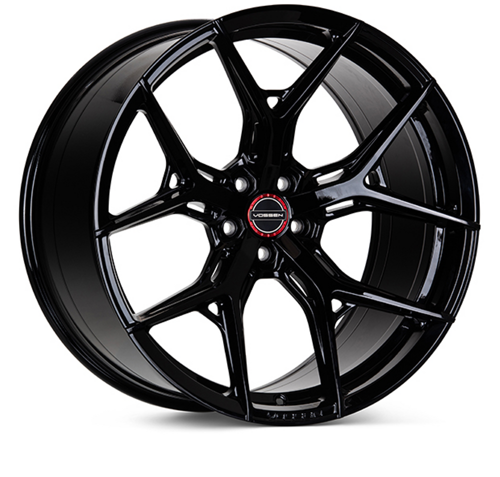 Vossen HF-5 20x9.5 / 5x120 / ET20 / Deep Face / 72.56 - Gloss Black Wheel