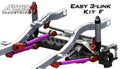 Easy 3 Link Kit F for Artec Trusses No Tubing Outside Frame Chevy / Ford 78-79 Front Passenger Rear Driver Artec Industries