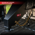 Gen-Y Nomad Static 5th Wheel to Gooseneck - 6.5K TW 30K Tow - Texture Black (Rhino Frames)