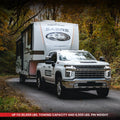 Gen-Y Nomad Static 5th Wheel to Gooseneck - 6.5K TW 30K Tow - Texture Black (Rhino Frames)