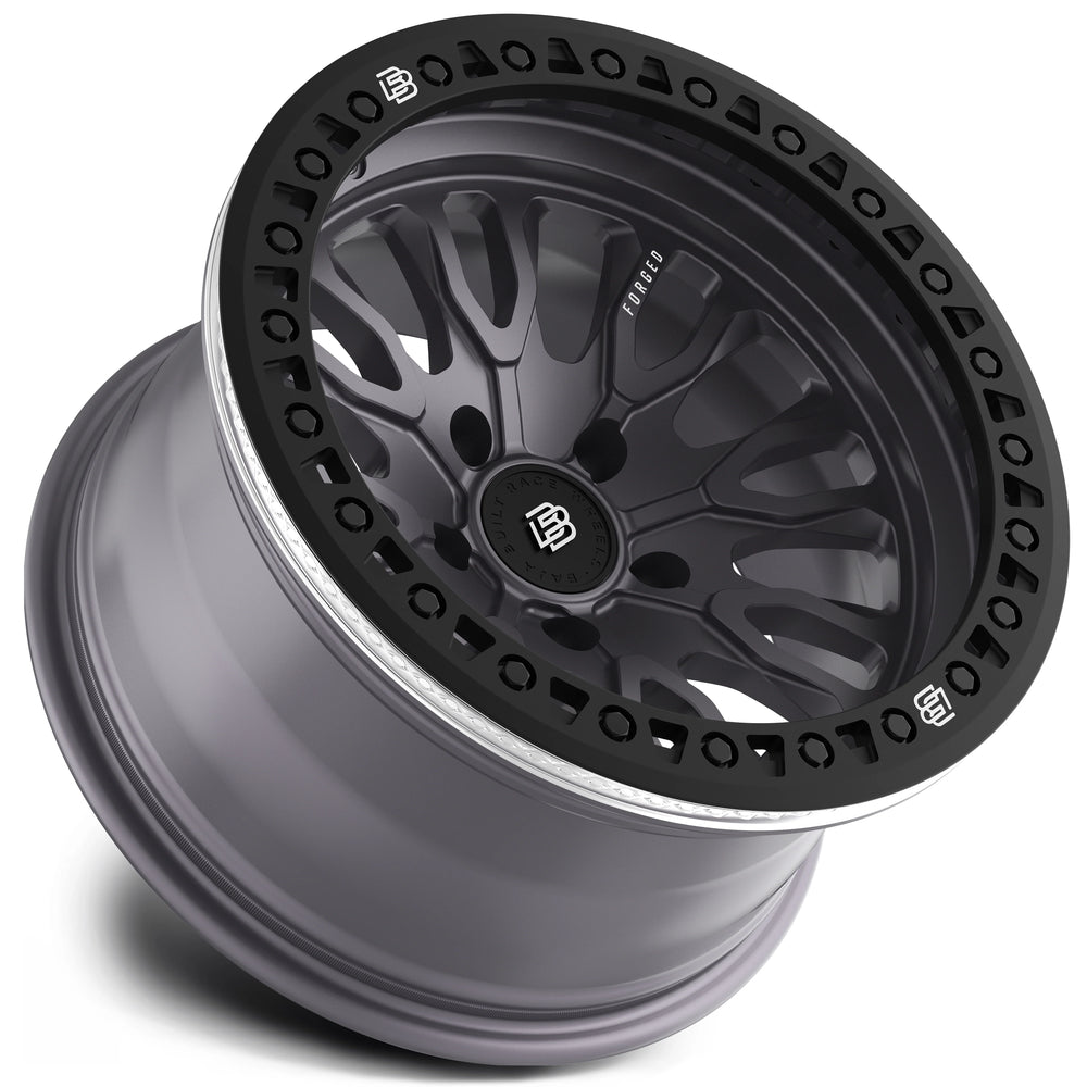Baja Built Wheels black auto part