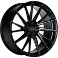 Vossen HF-4T 20x9 / 5x112 / ET25 / Flat Face / 66.5 TINTED - Gloss Black - Left