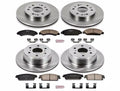 Power Stop 07-08 Cadillac Escalade Autospecialty Kit w/ Calipers - Front and Rear