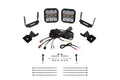Diode Dynamics - Stage Series SS5 A-Pillar Pod Kit for 2014-2018 Polaris RZR XP, Pro White Combo