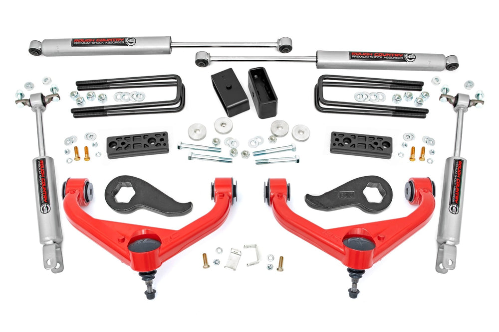 1x 1958 1x 1958BOX3 3 Inch Lift Kit Chevy GMC 2500HD (20-21)