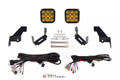 Diode Dynamics 18-21 Jeep JL Wrangler SS5 Bumper LED Pod Light Kit - Yellow Pro Driving