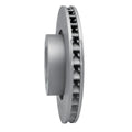 DFC 94-98 Porsche 911 Left Front Drilled Hi-Carbon Alloy Geomet Coated Rotor