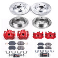 Power Stop 1999 Toyota Solara Front & Rear Z23 Evolution Sport Brake Kit w/Calipers