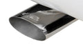 3.0 Inch Cat-Back Sport Single Side Exit Exhaust 4.0 Inch Slash Cut Polished Tip 04-05 Dodge Ram 150