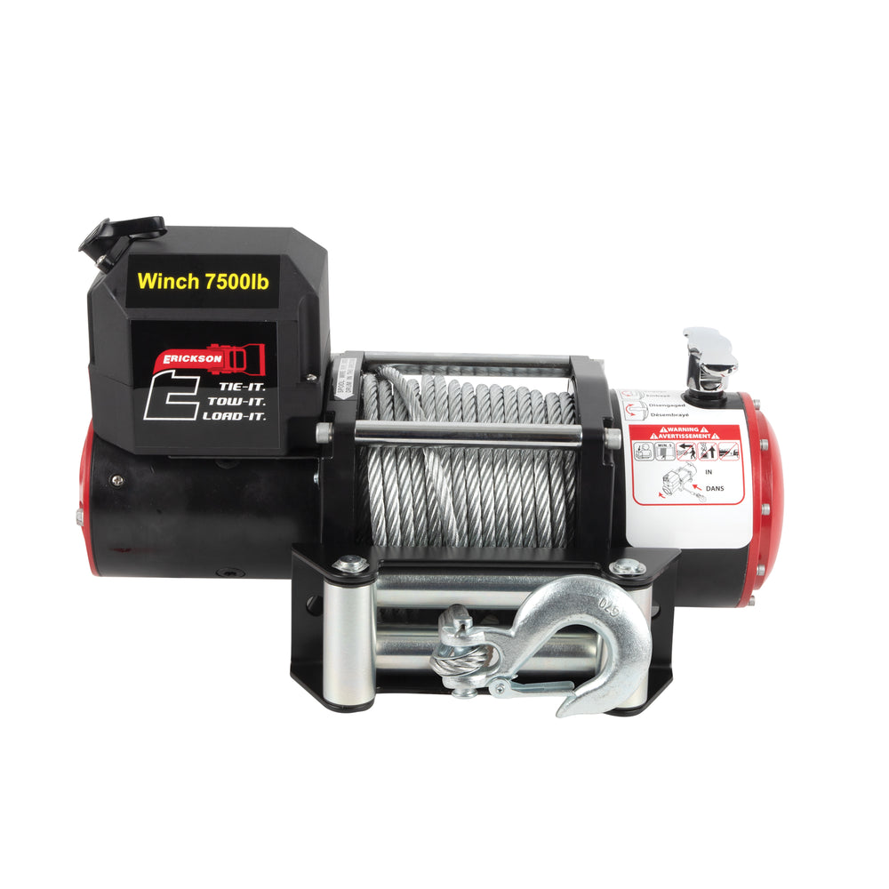 12V DC 79FT ELECTRIC WINCH 7500LB