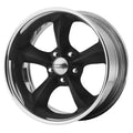 AMERICAN RACING VINTAGE VN425 20X8.5 BLANK HOT ROD BLK XXMM (98-127) - VNB425285XX