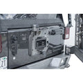 JK Destroyer Shorty Rear Bumper w / Tire Carrier (Black Powder Coated) (box 2)