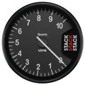 ~(1.6 lbs. 7X6X4)~ TACHOMETER CLASSIC 80MM BLACK 0-10K RPM