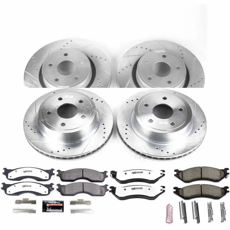 Power Stop 2004 Dodge Ram 1500 Front & Rear Z23 Evolution Brake Kit