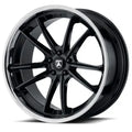 ABL23 24X9 5X5 BRUSH SLV CHR LIP 32