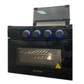 GREYSTONE 21 IN RV DIGITAL IN GAS RANGE COMBO W/ TOWEL RACK HANDLE