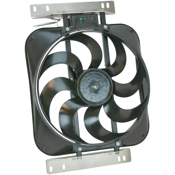 FAN ELECTRIC 15IN SINGLE SBLADE SHROUDED PULLER W/ CONTROLS 84 96 TOYOTA 4WD