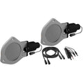 DUAL 4.00 INCH QTP ELECTRIC EXHAUST CUTOUT COMBO KIT