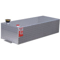 DOT APPROVED 42 GALLON RECTANGLE BLACK DIAMOND PLATE ALUMINUM REFUELING TANK