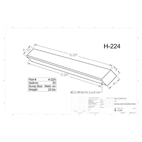 MARINE TANK 86GAL