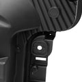 PROJECTOR HEADLIGHTS WITH LED BAR WHITE HOUSING AND CLEAR LENS AMBER REFLECTOR - SWITCHBACK TURN SIGNAL