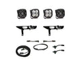 Baja Designs 2021+ Ford F150 Fog Pocket Kit SAE Clear Squadron Sport DC with Upfitter