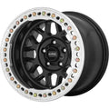 KM235 18X9 BLANK S-BLK -24MM (108-1