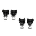 14IN HIGH DETACHABLE REAR RACK UNIVERSAL FIT BLACK