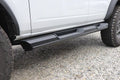 Bronco Armor Lite 4 Door Rocksliders (Black Powder Coated) (box 1)