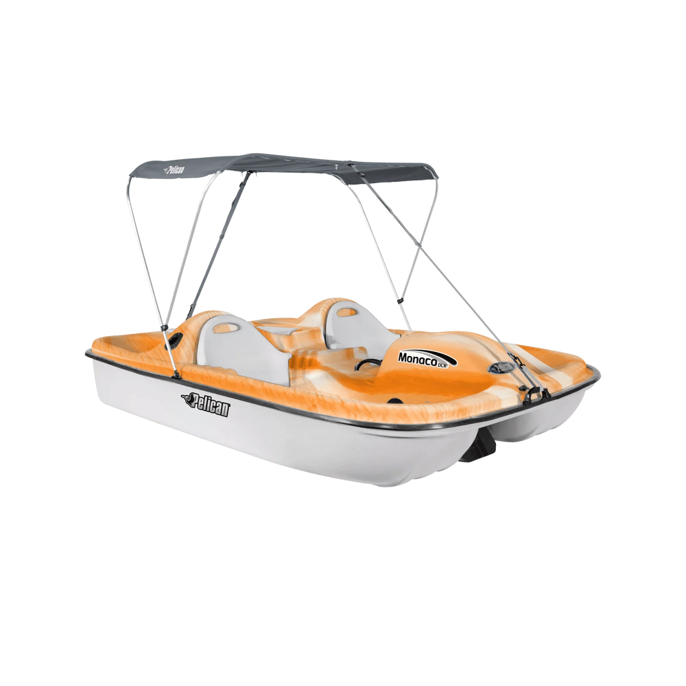 PEDAL BOAT MONACO DLX ANGLER FADE ORANGEWHITE / WHITE