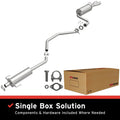 EXHAUST KIT - 09-13 MAZDA 6 2.5L