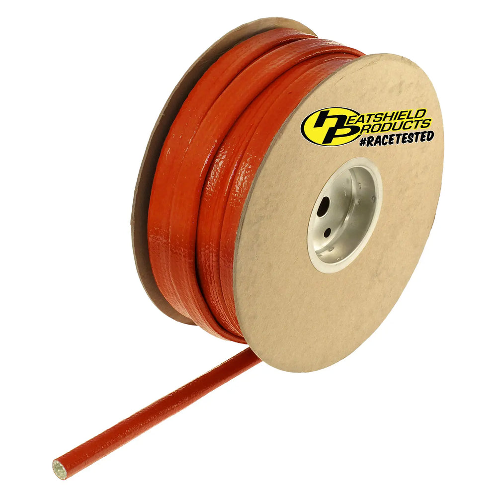 SILICONE COATED FIRE HEAT SHIELD SLEEVE FOR FUEL LINES BRAKE LINES WIRE LOOMS