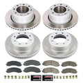 Power Stop 19-22 Ram 2500 Front and Rear Semi-Coated Rotor Kit