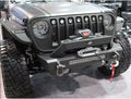 0718 WRANGLER JK/JL TEXTURED BLACK STUBBY FRONT BUMPER