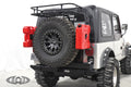 CJ Destroyer Expedition Series Rear Bumper w/ Tire Carrier (Black Powder Coated) (box 1)