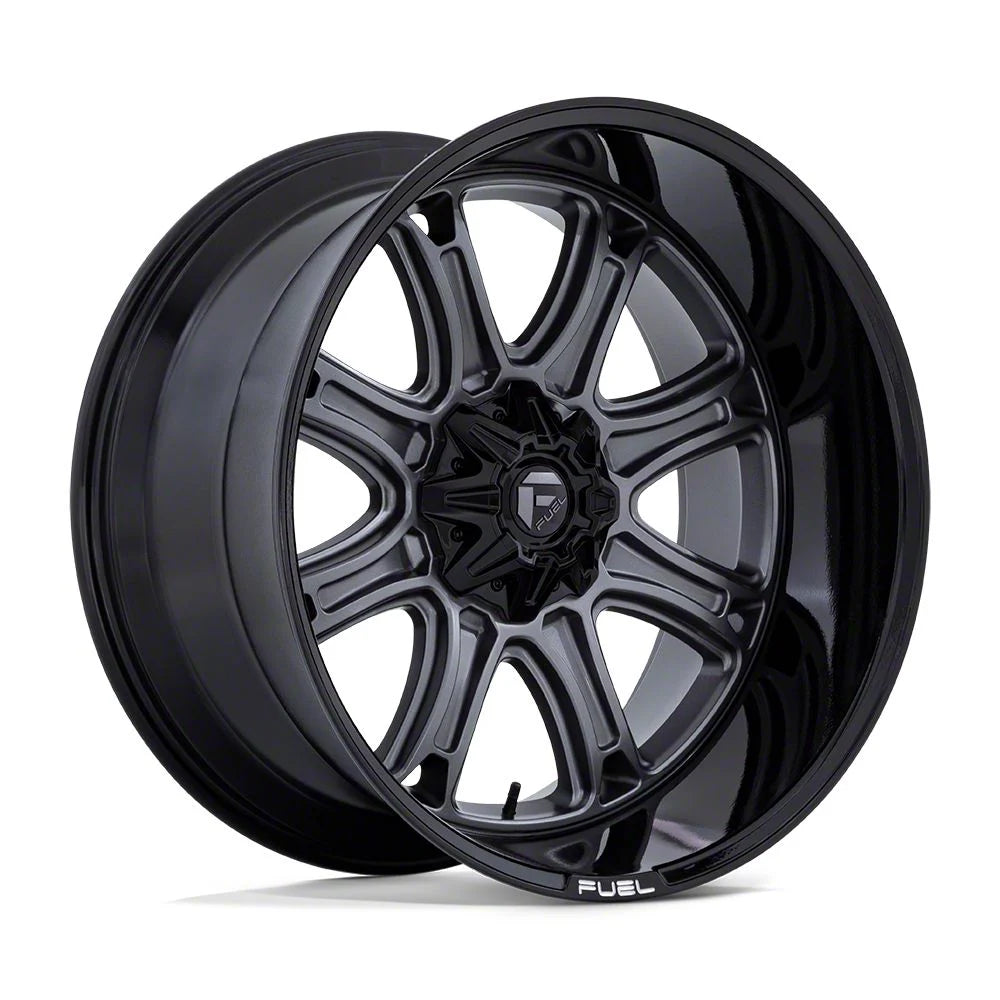 D853 24X12 5X4.5/5 M-GNMTL BLK-LP -44MM