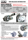 HKS GTIII-RS SPORTS TURBINE KIT RB25