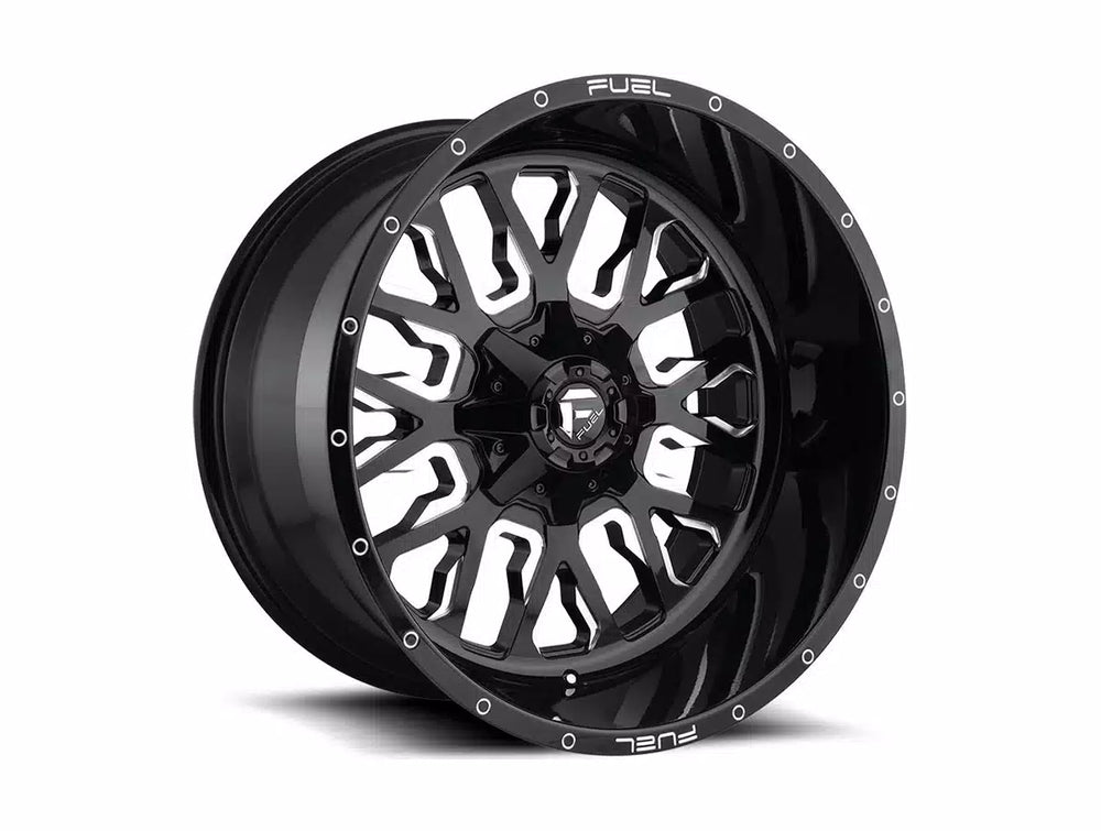 D611 22X12 8X6.5 GL-BLK-MIL -44MM