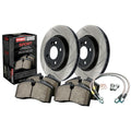 OE PREMIUM COATED BRAKE KIT 4 WHEEL