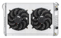 Cold Case Radiators 82-92 Camaro Firebird LS Swap Radiator With Dual 12 Inch Fan Kit Cold Case Radiator LMP590-5K