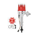 Ford 351C-460 Street Pro-Billet Distributor Small Diameter Distributor For 351C-460, Includes Iron Gear And Vacuum Advance. Must Be Used With An MSD 6, 7 Or 8-Series Ignition MSD Ignition