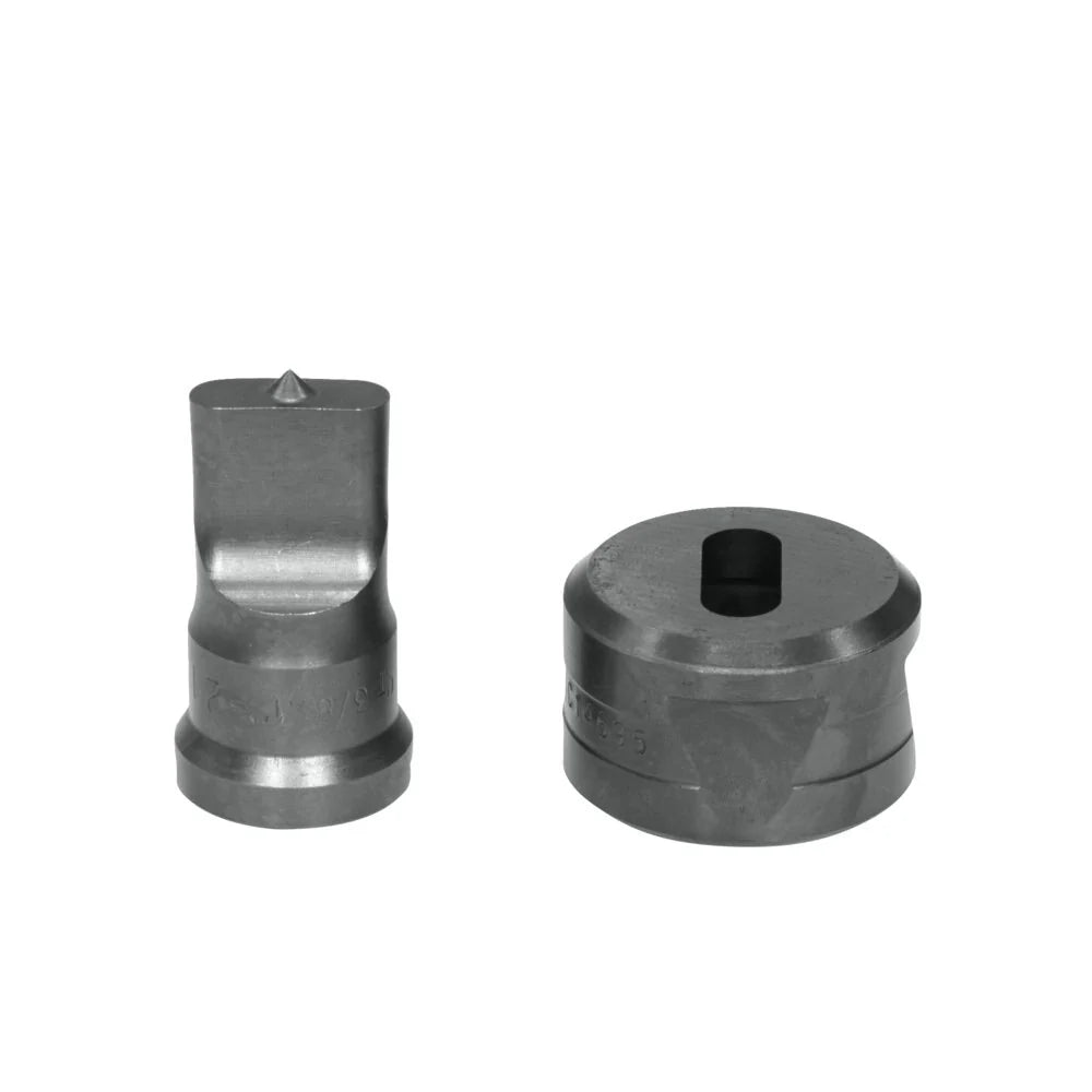 3/8X1 OBLONG PUNCH & DIE SET WITH K