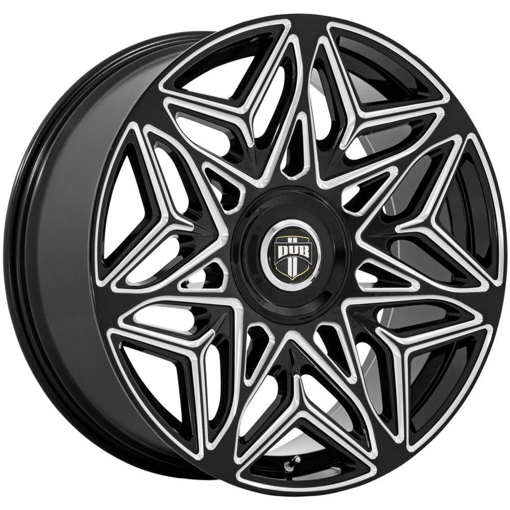 S274 24X10 5X115/120 G-BLK-MILL 15M