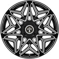 S274 24X10 5X115/120 G-BLK-MILL 15M