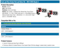 Stoptech auto part