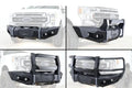2021+ Bronco Black Ops Base Front Bumper (Center Section Mounts) (Black Powder Coated)