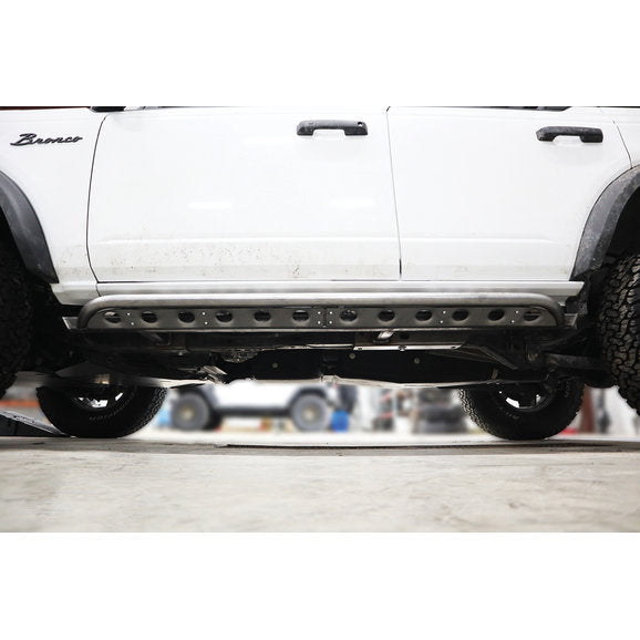 Bronco Signature Series 4 Door Rocksliders (Black Powder Coated) (box 2)